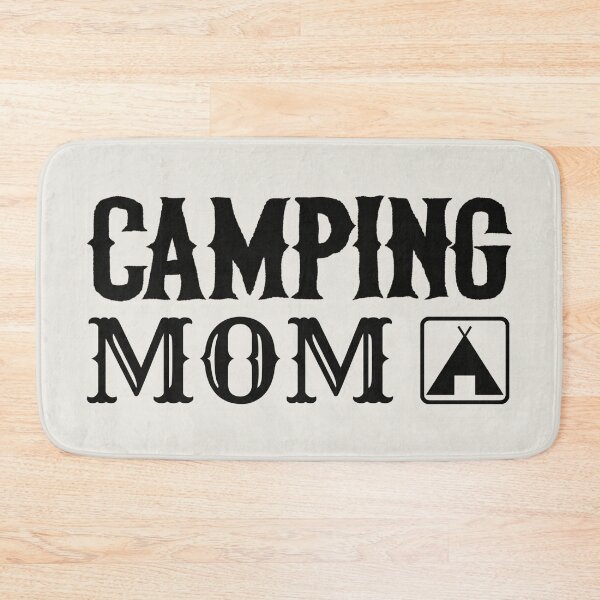 Item preview, Black Text Camping Mom Fun Camping Design designed and sold by TrulyEpoque.