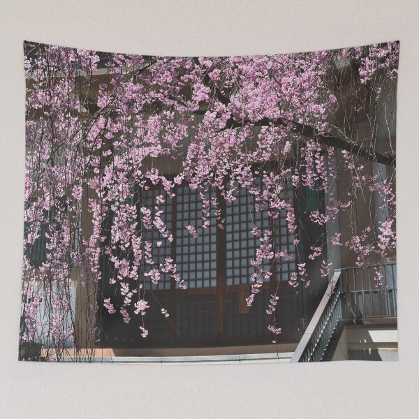 Item preview, Sakura blossom near residence in Nagano, Japan designed and sold by Raureif.