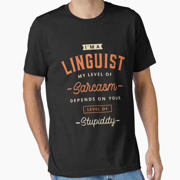 Item preview, Linguist Funny Job Title Profession Birthday Worker designed and sold by cidolopez.