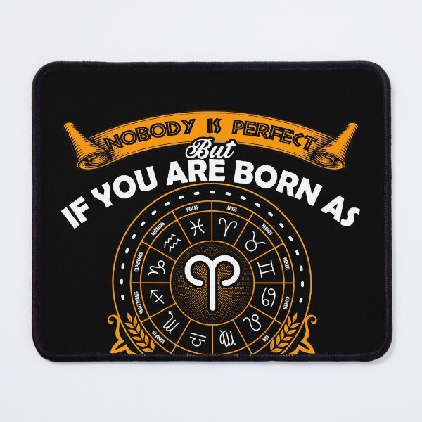 Item preview, Nobody is perfect but if you are Aries designed and sold by hoangtrongkhiem.