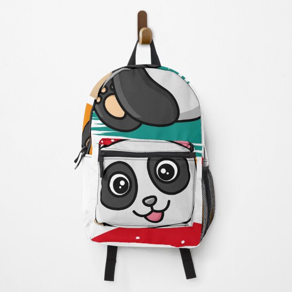 Item preview, Panda Waving Retro Vintage Sunset designed and sold by paulosbpires.