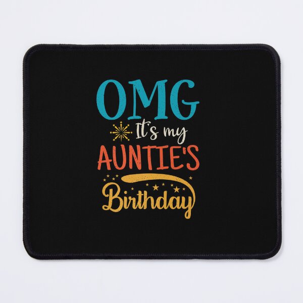 Item preview, OMG IT MY AUNTIE BIRTHDAY VINTAGE RETRO AUNTIE BDAY designed and sold by sobriowslen.