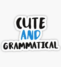 Pegatina Lindo y gramatical