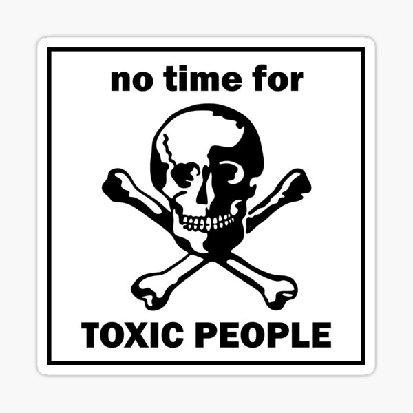 Artikel-Vorschau von Keine Zeit für toxische Menschen, designt und verkauft von Hic21.
