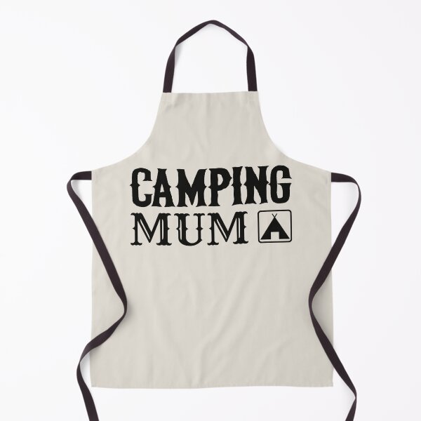 Item preview, Black Text Camping Mum Fun Camping Design designed and sold by TrulyEpoque.