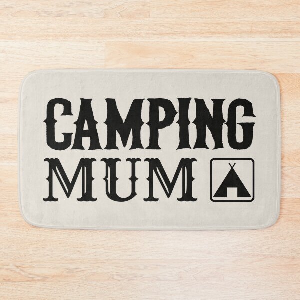 Item preview, Black Text Camping Mum Fun Camping Design designed and sold by TrulyEpoque.