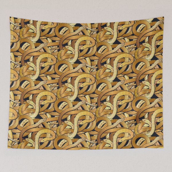 Item preview, Snake Pit - Gold designed and sold by appleyards.