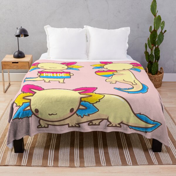 Item preview, ♡ pansexual axolotl ♡ designed and sold by maidenmausen.