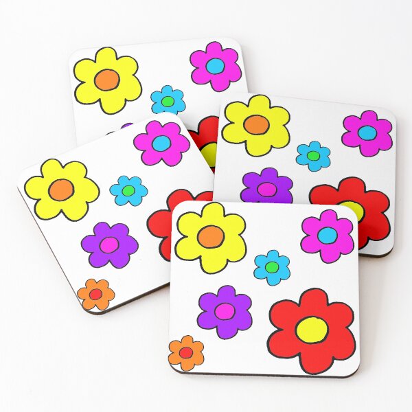 Item preview, Pop Flower White designed and sold by Lois Eastlund.