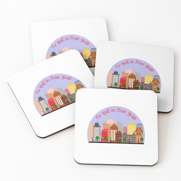 Item preview, No quit in New York colourful  designed and sold by Holly-berry-art.