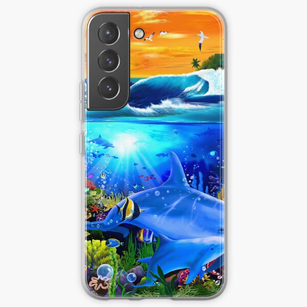 Coral Reef Sunset Samsung Galaxy Soft Case