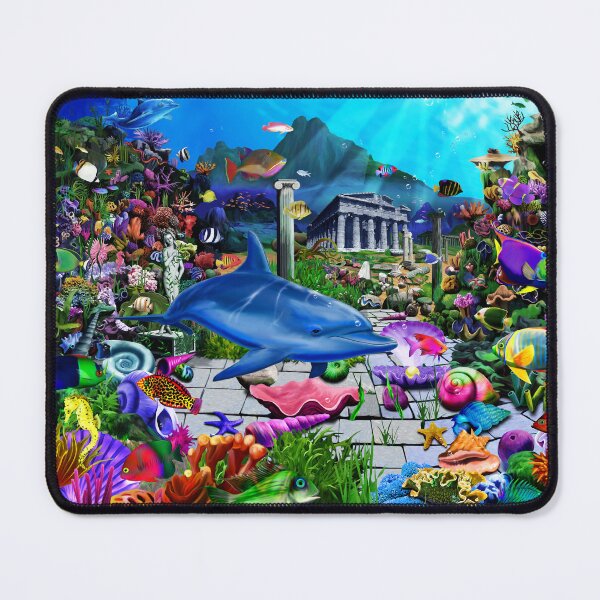 Item preview, The Lost World of Atlantis designed and sold by GeraldNewtonArt.