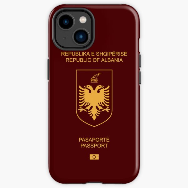 Albanische Passhülle iPhone Robuste Hülle
