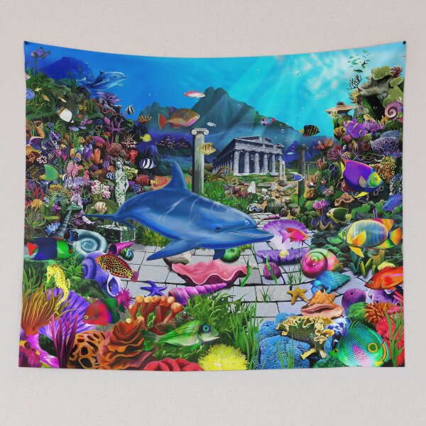 Item preview, The Lost World of Atlantis designed and sold by GeraldNewtonArt.