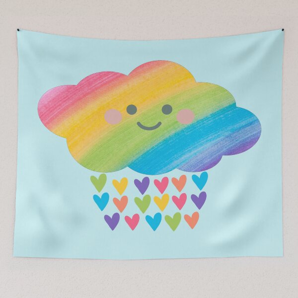 Item preview, Rainbow Cloud - Cute designed and sold by humnoo.