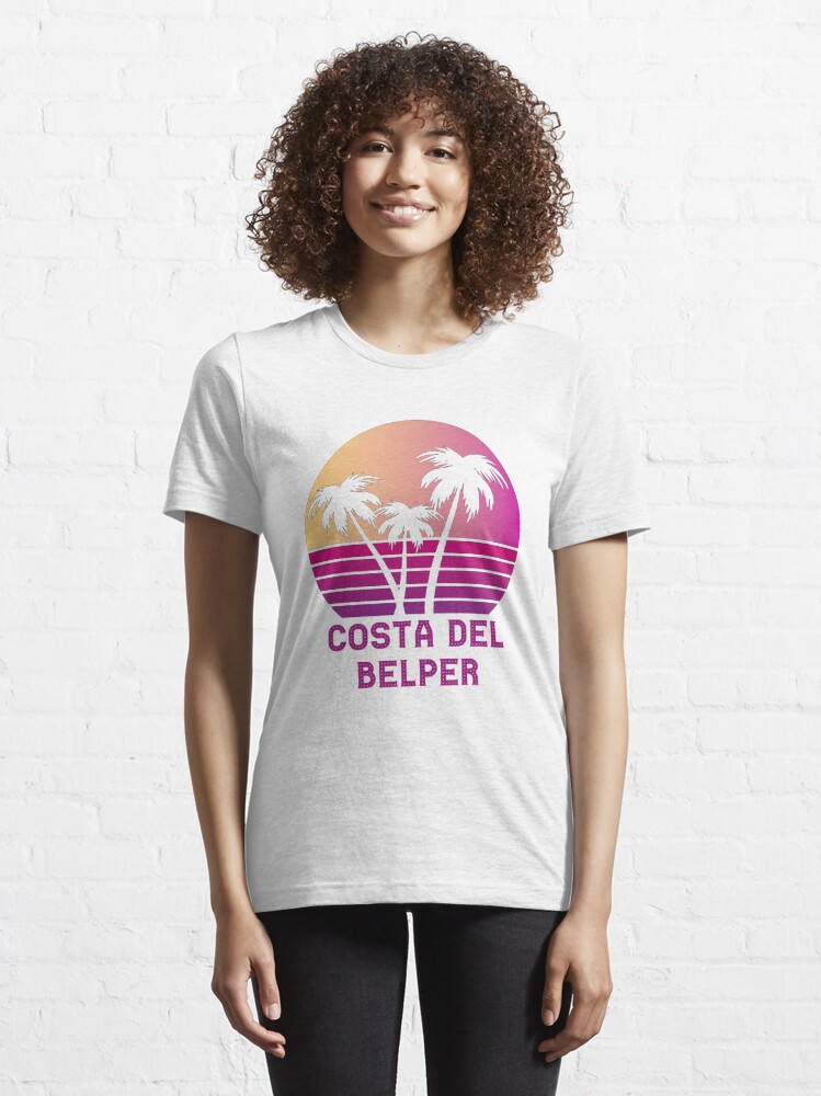 COSTA DEL BELPER Funny Amber Valley Derbyshire Design | Essential T-Shirt