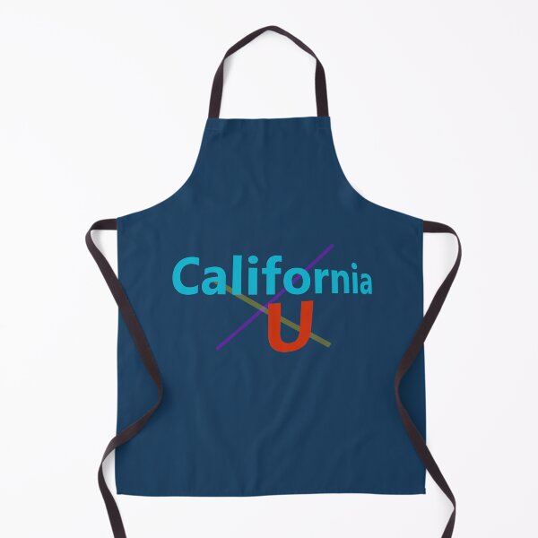 Item preview, California U abstract design designed and sold by lobodelnoir.