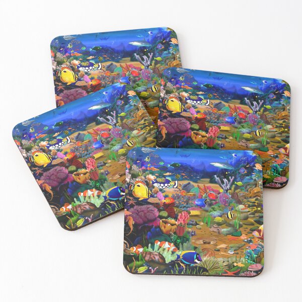 Item preview, Coral Reef designed and sold by GeraldNewtonArt.
