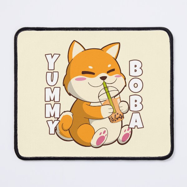 Item preview, Shiba Yummy Boba designed and sold by DynieKid.