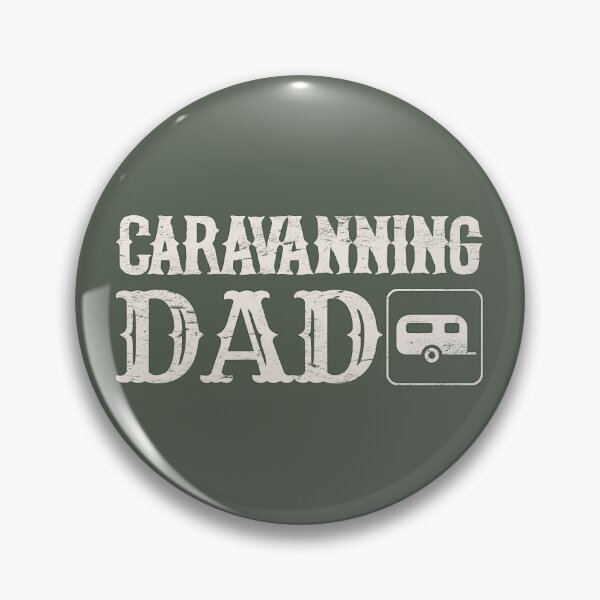 Item preview, Distressed Style Caravanning Dad Fun Camping Design designed and sold by TrulyEpoque.