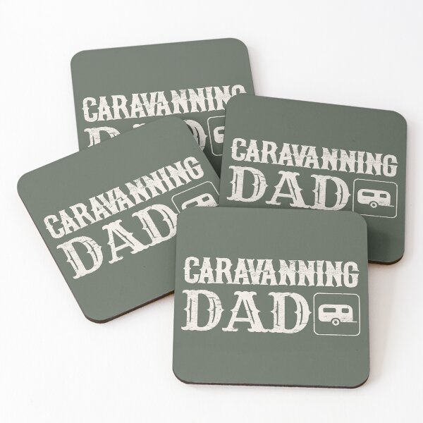 Item preview, Distressed Style Caravanning Dad Fun Camping Design designed and sold by TrulyEpoque.
