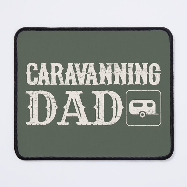 Item preview, Distressed Style Caravanning Dad Fun Camping Design designed and sold by TrulyEpoque.