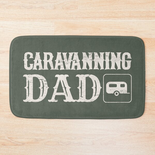 Item preview, Distressed Style Caravanning Dad Fun Camping Design designed and sold by TrulyEpoque.