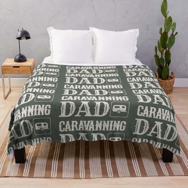 Item preview, Distressed Style Caravanning Dad Fun Camping Design designed and sold by TrulyEpoque.