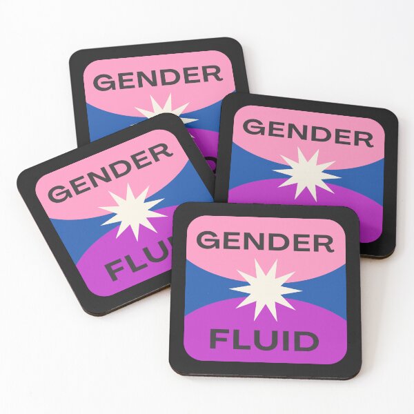 Item preview, Vintage Gender Fluid logo illustration  designed and sold by garniturex.