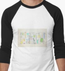 Mad Scientist Men's Baseball ¾ T-Shirt