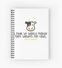 Wise Words from Matthew Daddario Spiral Notebook