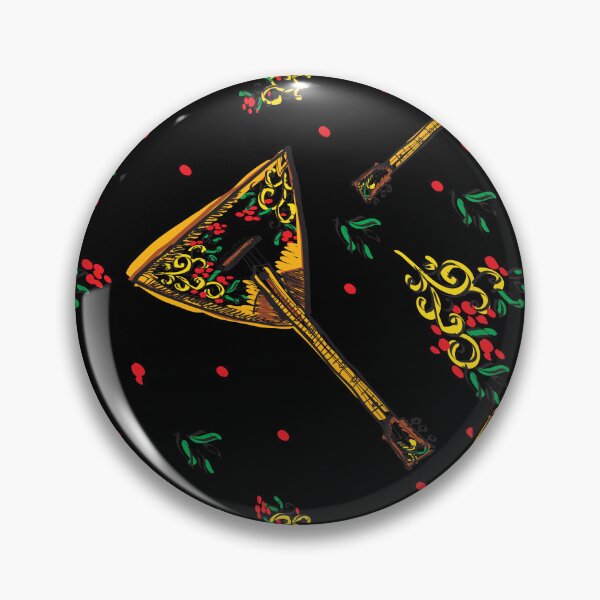 Item preview, Russian Balalaika Pattern - Slavic Folk Pattern designed and sold by TeeBeesDesign.