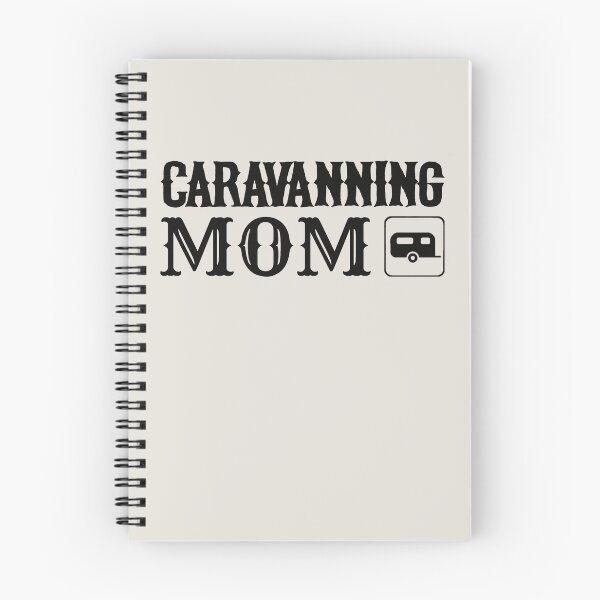 Item preview, Black Text Caravanning Mom Fun Camping Design designed and sold by TrulyEpoque.