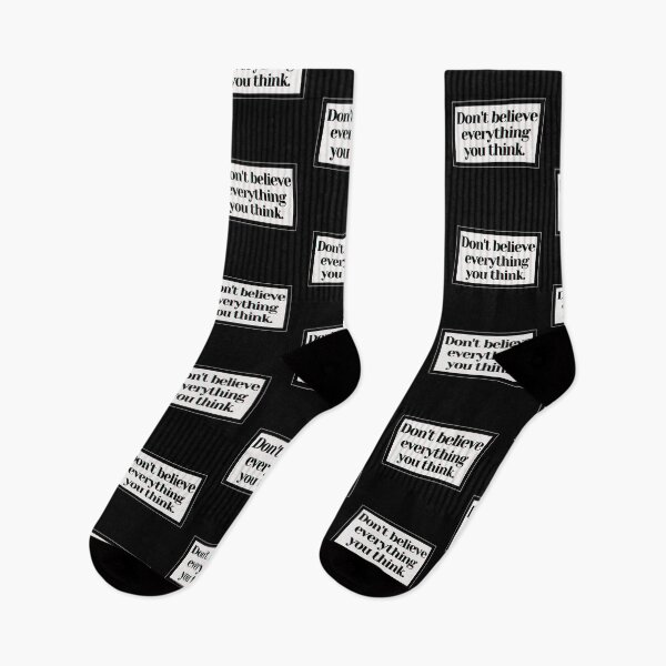 Item preview, Don't believe everything you think. designed and sold by PostiveText.