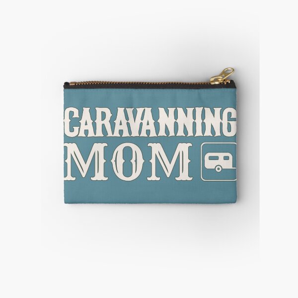 Item preview, Dark Outline Caravanning Mom Fun Camping Design designed and sold by TrulyEpoque.