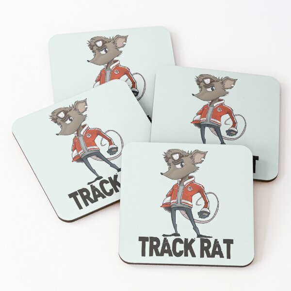 Item preview, track rat designed and sold by FeralJackRabit.