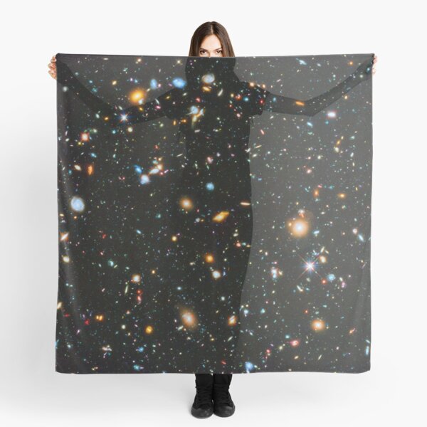 Hubble Extreme Deep Field Landscape Scarf