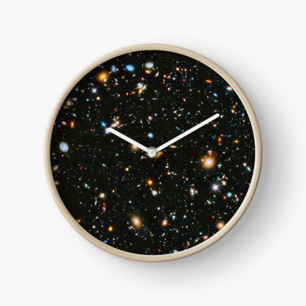 Hubble Extreme Deep Field Landscape Clock