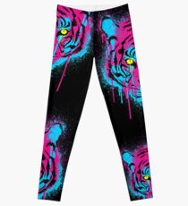 Leggings CMYK Tiger Graffiti
