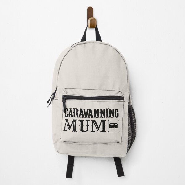 Item preview, Black Text Caravanning Mum Fun Camping Design designed and sold by TrulyEpoque.