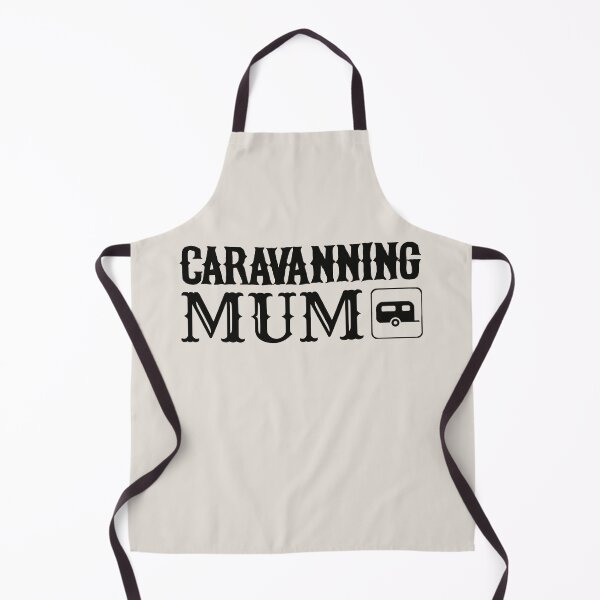 Item preview, Black Text Caravanning Mum Fun Camping Design designed and sold by TrulyEpoque.