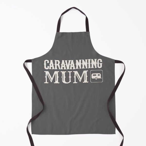 Item preview, Dark Outline Caravanning Mum Fun Camping Design designed and sold by TrulyEpoque.