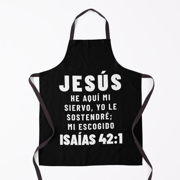 Item preview, Isaiah 42:1 Jesus My Chosen Spanish Bible Verse designed and sold by NombresDeJesus.