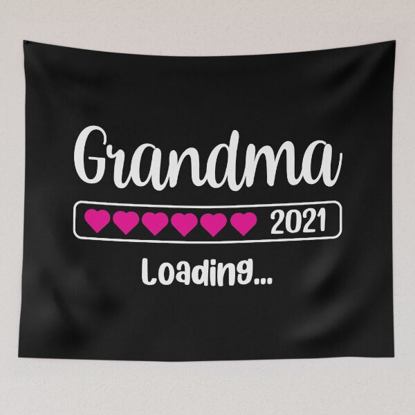 Item preview, Grandma Est 2021 Baby Loading Grandma To Be Pregnancy Reveal designed and sold by haselshirt.
