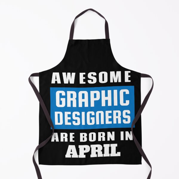 Item preview, Awesome Graphic Designers Are Born In April - Birthday designed and sold by Superhero Gear.
