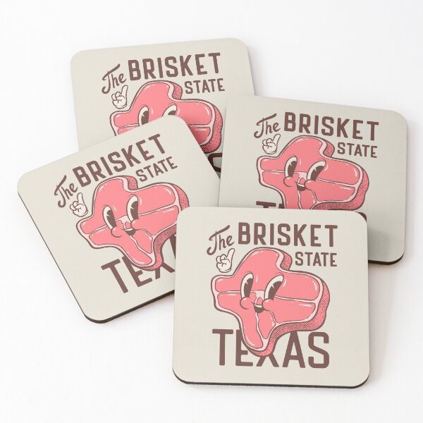 Item preview, Texas the Brisket State | Texas Pitmaster BBQ Beef Barbecue Dads Backyard Premium Quality BBQ | Backyard Pool Party BBQ | Summer designed and sold by Any Color Designs.