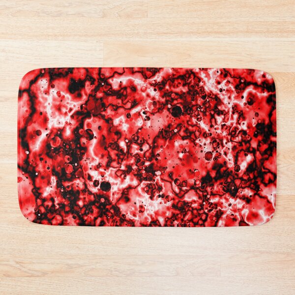 Item preview, red acrylic style water marble effect designed and sold by trickydee.