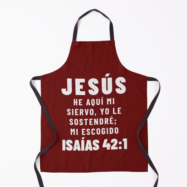 Item preview, Isaiah 42:1 Jesus My Chosen Spanish Bible Verse designed and sold by NombresDeJesus.