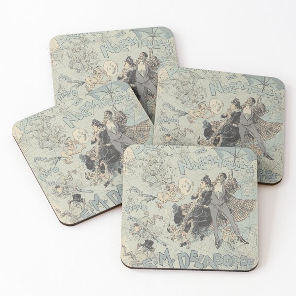 Item preview, Promenade de Noctambules by A. M. Hopfmüller - Vintage Art designed and sold by RickE.