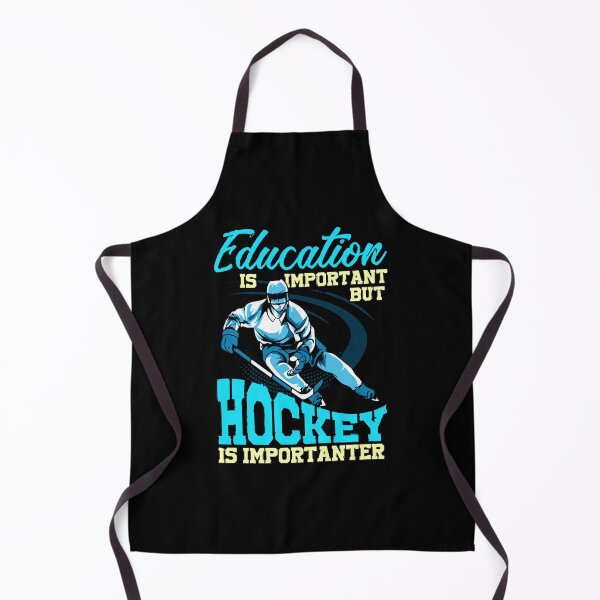 Item preview, El hockey divertido es más importante que el estudiante de educación Pegatina designed and sold by heajosephgi3.